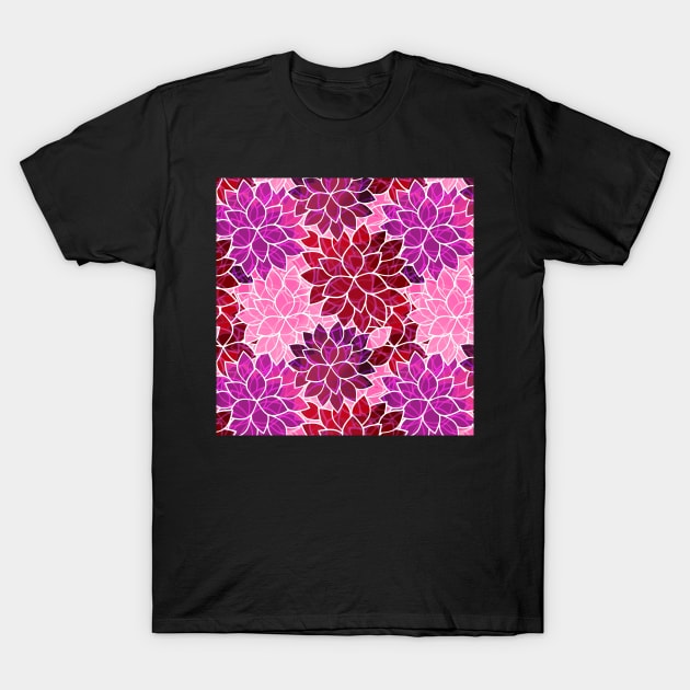 Rose Quartz Flowers T-Shirt by KirstenStar 